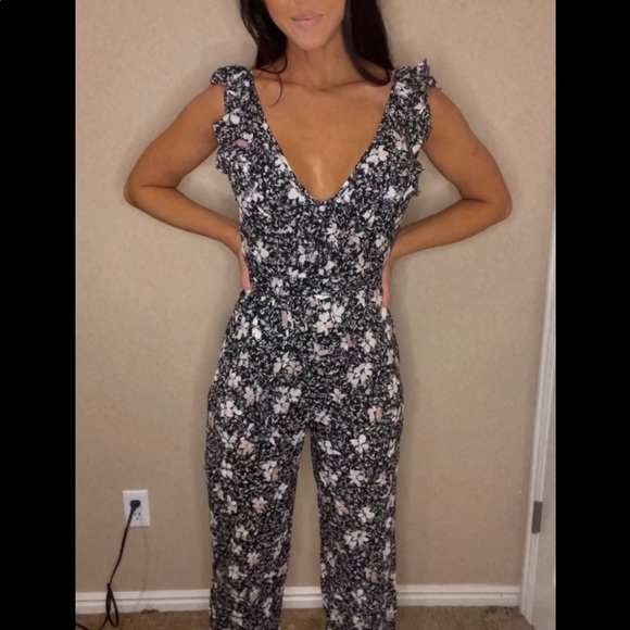 Bonhomia Floral Jumpsuit - Picture 1 of 11